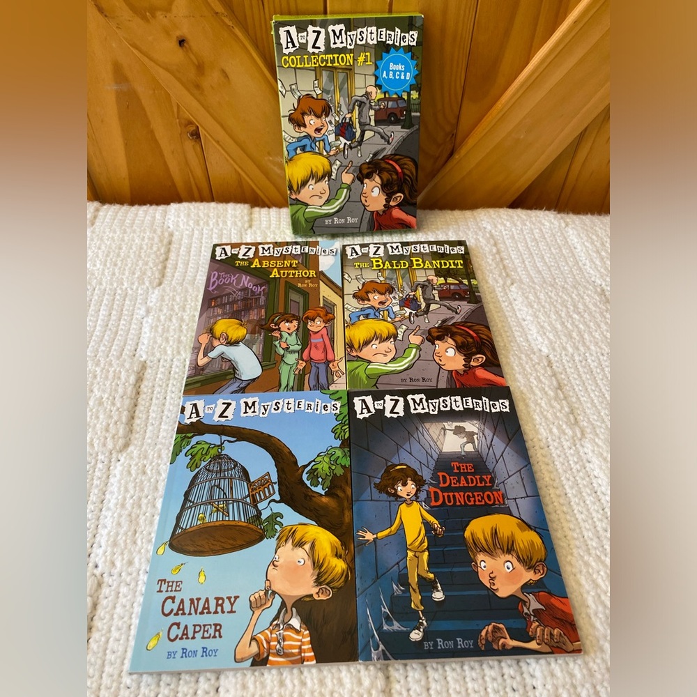 A to Z Mysteries Books Box Set